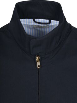 Turbo Twill Jacket Navy Donkerblauw - L