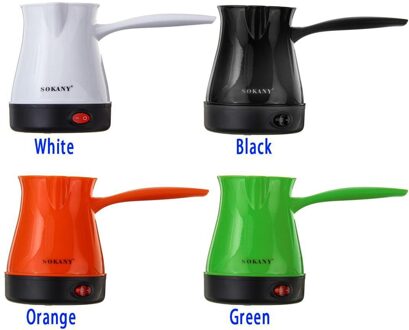 Turkse Koffie Pot Elektrische Thee Maken Melk Pot Roestvrij Staal Apart Soort Waterkoker Waterkoker Elektrische Gezondheid Pot zwart