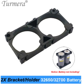 Turmera 32650 32700 2x Battery Bracket Cell Safety Anti Vibration Plastic Brackets For 32650 32700 battery pack 10pieces Turmera