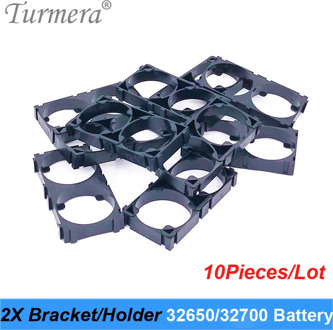 Turmera 32650 32700 2x Battery Bracket Cell Safety Anti Vibration Plastic Brackets For 32650 32700 battery pack 10pieces