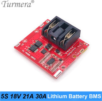 Turmera 5S 18V 21V 30A BMS Lithium Battery BMS Protected Board for 18V 21V Screwdriver Shura Electric Drill fit for DDEWALT Use