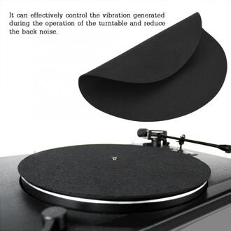 turntable 1PCS Ultra-thin Anti-static Vinyl Turntable Record Pad Antistatic Flat Soft Mat Slipmat Mat Pad
