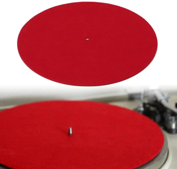 Turntable Mat Slipmat Audiophile 3mm Felt Platter Vinyl Record Players Anti-Vibration Durable Anti-Static Jan-12