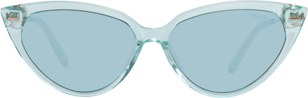 Turquoise Dames Zonnebril - maat