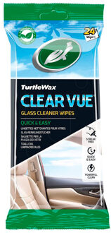 Turtle Wax 54098 Clear Vue Glasreinigingsdoekjes 24 Stuks