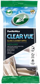 Turtle Wax 54098 Clear Vue Glasreinigingsdoekjes 24 Stuks