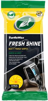 Turtle Wax Interieurreiniger Doekjes Fresh Shine Matt 24 Stuks