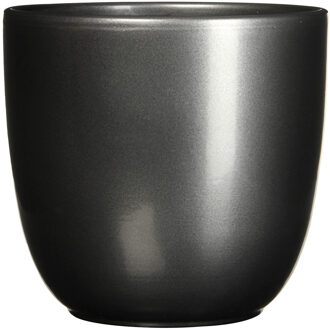 tusca pot rond antraciet maat in cm: 31,5 x 35 Zwart