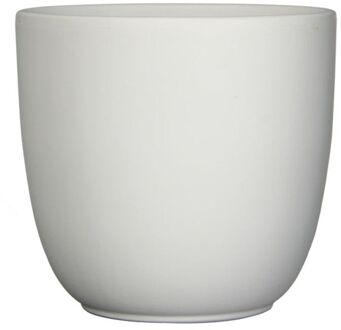 Tusca pot rond wit mat h20xd22,5 cm Mica Decorat...