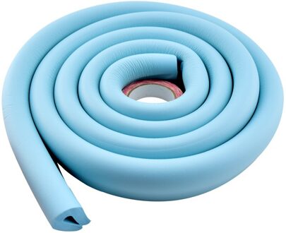 Tusunny 'U' Stijl 2 M Bumper Strip Baby Veiligheid Hoekbeschermer Glazen Tafel Edge Corner Guards Tafel Meubelen Kussen strip blauw