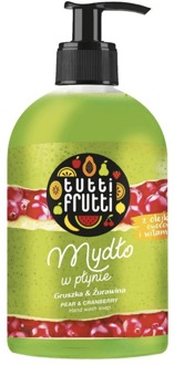 Tutti Frutti Handzeep Tutti Frutti Pear & Cranberry Hand Wash Soap 500 ml