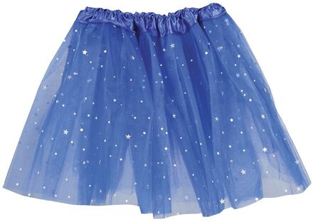 Tutu Blauw Sterren Kind Blauw, Multikleur - Print
