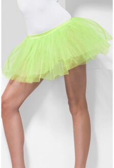 Tutu onderrok neon groen
