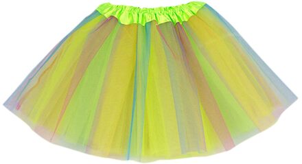 Tutu Rok Outfits Peuter Kids Meisjes Baby Multicolor Tulle Ballet Rok Gonna Kostuum Baby Rok Spodniczka Dla Dziewczynki groen