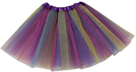 Tutu Rok Outfits Peuter Kids Meisjes Baby Multicolor Tulle Ballet Rok Gonna Kostuum Baby Rok Spodniczka Dla Dziewczynki paars