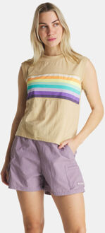 Tuva Tanktop Dames Bruin - XS