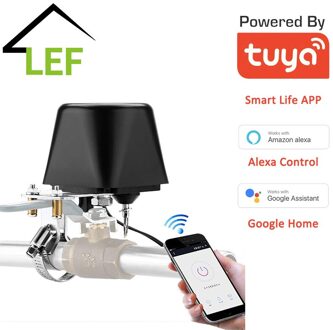 Tuya Smart Draadloze Controle Gas Water Valve Wifi Uitgeschakeld Controller Werk Met Smart Leven App En Alexa Google Assistent