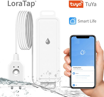 Tuya Smart Life Water Leakage Alarm Independent Wifi Leak Sensor Detector Flood Alert Overflow Home Security Automation System