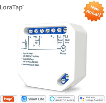 Tuya Smart Life WiFi Curtain Blind Switch for Roller Shutter Electric motor Google Home Alexa Echo Voice Control DIY Smart Home