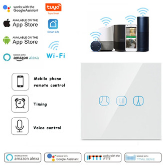 Tuya Smart Life WiFi Curtain Switch for Roller Shutter Blind Motor Google Home Amazon Alexa Voice Control