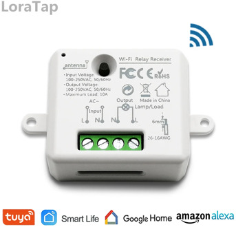 Tuya Smart Life WiFi Switch Socket Relay module Breaker remote control google Home Alexa Echo smart home automation light socket