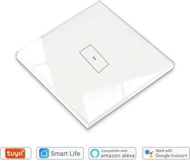 Tuya Smart Life WiFi Touch Switch Glass Panel Voice Control Google Home Alexa Echo App Remote Control ON OFF Waterproof