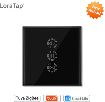 Tuya Smart Life ZigBee 3.0 Curtain Blind Switch for Roller Shutter Tubular motor Google Home Alexa Voice Control Home Automation