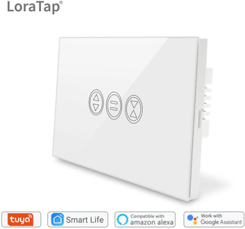 Tuya Smart WiFi Curtain Switch for Electric motorized Curtain Blind Roller Shutter Google Home Alexa Echo Voice Control App Time