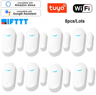 Tuya Smart WiFi Door Sensor Door Open / Closed Detectors WiFi App Notification Alert security alarm support Alexa Google Home