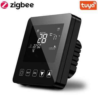 Tuya Smart ZigBee Thermostat Temperature Controller Hub Required Water/Electric floor Heating Water Support Alexa Google Home