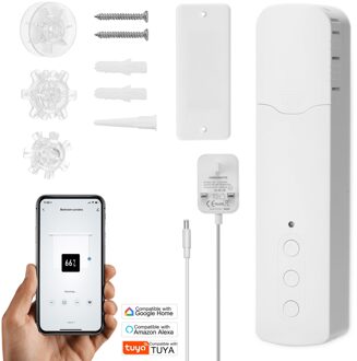 Tuya Wifi Gordijn Motor Intelligente Home Elektrische Gordijn Motoren App Controle Voice Control Rustig Met Alexa Google Thuis UK plug