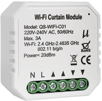Tuya Wifi Smart Gordijn Switch Module Intelligente Thuis Diy Tool App Controle Gordijn Module Compatibel Met Alexa Google Thuis