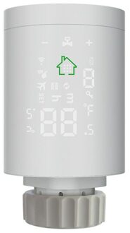 Tuya Zigbee 3.0 Radiator Valve Smart Radiator Actuator Programmeerbare Thermostaatkraan Temperatuur Controller
