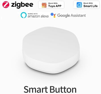 Tuya Zigbee 3.0 Smart Draadloze Smart Switch Knop Controle Multi-Scene Linkage Smart Switch Werk Met Alexa Google Thuis 1 stuk