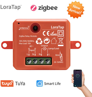 Tuya ZigBee 3.0 Smart Life Socket Module Wireless Remote Control, Work with Echo Alexa Google Home Voice Assistant DIY Relay