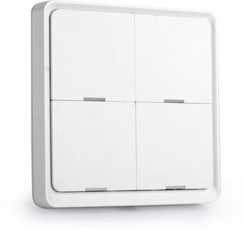 Tuya Zigbee 4 Gang Draadloze 12 Scène Schakelaar Drukknop Controller Batterij Aangedreven Tuya Automation Switch Smart Home Switch