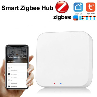 Tuya Zigbee Bridge Smart Home Zigbee Gateway Hub Remote Control Zigbee Devices Via Smart Life APP Works with Alexa Google Home