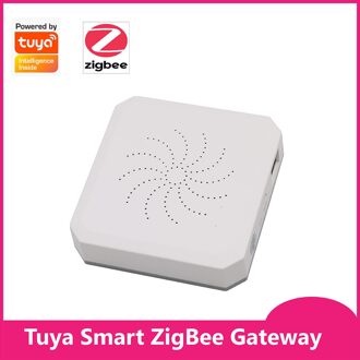 Tuya Zigbee Brug Smart Home Zigbee Gateway Hub Afstandsbediening Zigbee Apparaten Via Smart Leven App Met RJ45 Netwerk Poort
