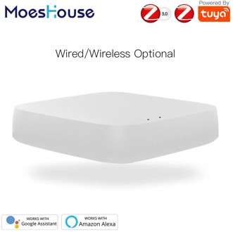 Tuya ZigBee Smart Gateway Hub Smart Home Bridge Smart Life APP Wireless Remote Controller Works with Alexa Google Home