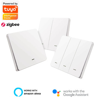 Tuya Zigbee Smart Switch, Not Support Zigbee2mqtt ! Tuya HUB Must Required ! Ship From Russian To Russian By IML