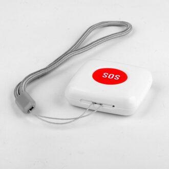 Tuya Zigbee Sos Knop Smart Wireles Sensor Alarm Ouderen Alarm Waterdicht Emergency Hulp Alarm Switch Werken Met Tuya Zigbee Hub enkel en alleen SOS Button