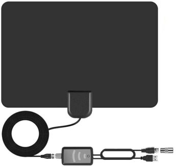 Tv 960 Mijl Bereik Mini Tv Antenne Hd Indoor Digitale Antenne Atsc Standaard Signaalontvangst Hdtv Box Antenne Fm/vhf/Uhf High Gain