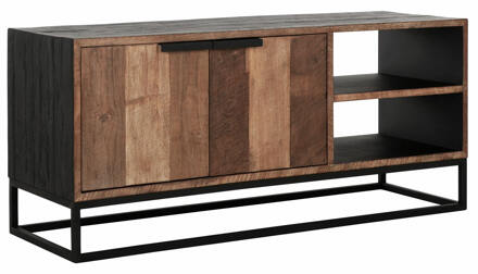 TV-meubel 'Cosmo' Teakhout, 125cm Naturel - 125 cm