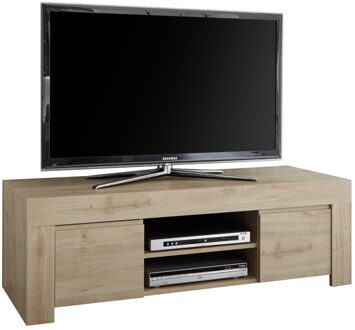 Tv-meubel Firenze 138 cm breed in Cadiz eiken Eiken,Cadiz eiken