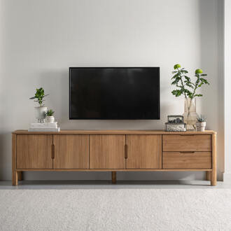 TV-meubel 'Forte' Teakhout, 210cm - 210 cm
