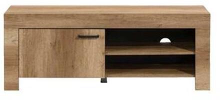 TV-meubel Lidia - eikenkleur - 53x140x42,5 cm - Leen Bakker Bruin - 42.5 x 53