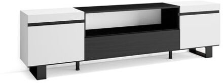 Tv-meubel, Lowboard, 200x57x35cm, Voor Tv's Tot 80:, Industrieel Design