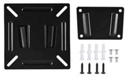 Tv Muurbeugel Metalen Tv Stand Vast Flat Panel Tv Frame Stand Houder Universele Voor 12-24 Inch lcd Led Monitor Pc Screen