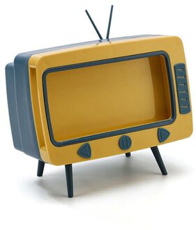 Tv Vorm Rechthoek Papieren Handdoek Houder Desktop Servet Storage Mobiele Telefoon Rack 01