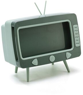 Tv Vorm Rechthoek Papieren Handdoek Houder Desktop Servet Storage Mobiele Telefoon Rack 02